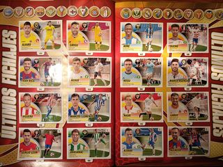 Álbum cromos LaLiga 2016-17 COMPLETO