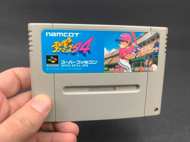 Jeu Super Famista 4 Pour Super Famicom - Version Japonaise NTSC-J, Baseball, Bon état