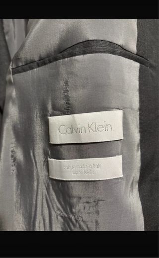 Americana Calvin Klein Gris oscuro. Talla M