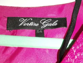 Vestido fiesta señora rojo