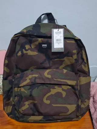 Mochila Vans Estampado Militar Camuflaje