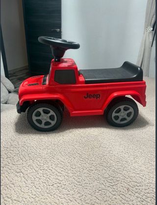 Cochecito Jeep Rojo para Niños