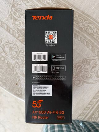 Router Tenda AX1500 WiFi 6 5G NR