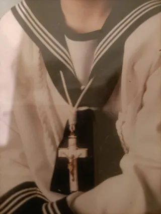 Traje marinero comunión talla 10 niño