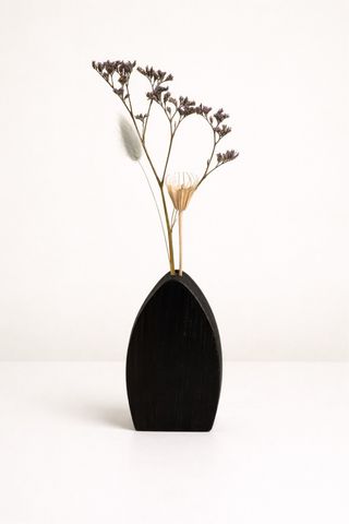 Lote Floreros Madera Artesanales Únicos