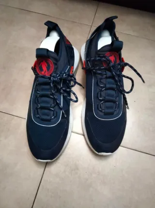 Zapatillas Deportivas Bikkembergs Negras y Rojas