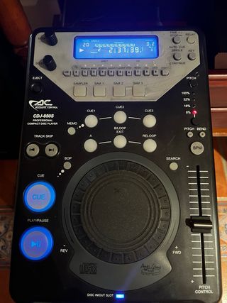 Etapa de Potencia AC PA-200 + Reproductor CD DJ