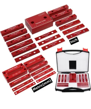 Juego medidores altura carpintería 16pcs