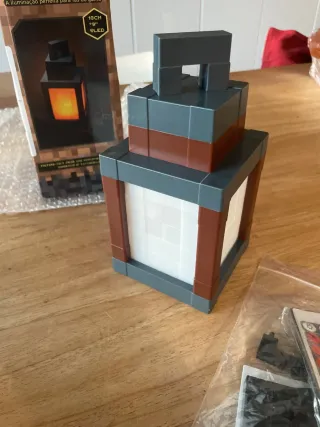 Lámpara Faro Minecraft