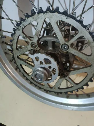 Llanta trasera Gas Gas TXT disco eje