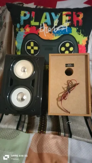 Altavoces Audibax PR42 75W (Par)+Altavoces 20w