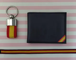 OFERTA SET CARTERA G. REAL + LLAVERO + PULSERA REG