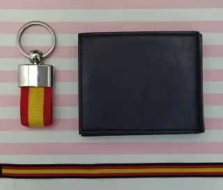 OFERTA SET CARTERA G. REAL + LLAVERO + PULSERA REG