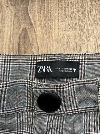 Pantalones Zara Príncipe de Gales