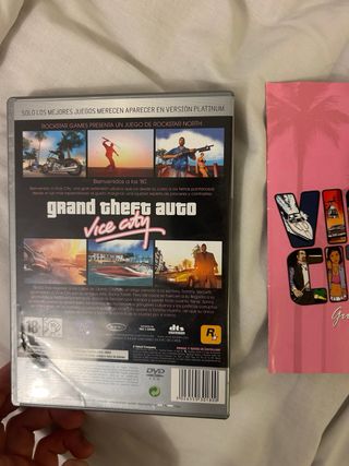 Grand Theft Auto Vice City PS2 Platinum