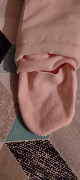 Buzo rosa Benetton Baby calentito