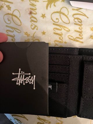 Cartera Stussy Negra Hombre