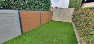 Césped artificial en rollos