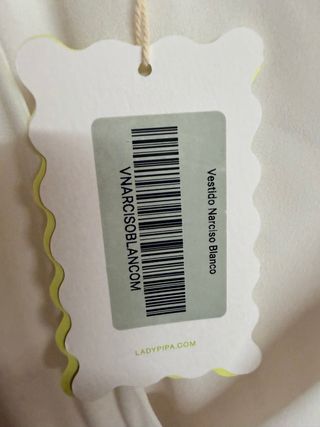 Vestido de Novia Lady Pipa Blanco