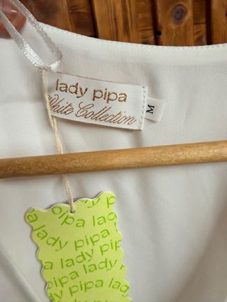 Vestido de Novia Lady Pipa Blanco