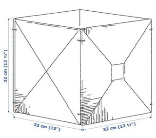 4 cestos de yute marrón