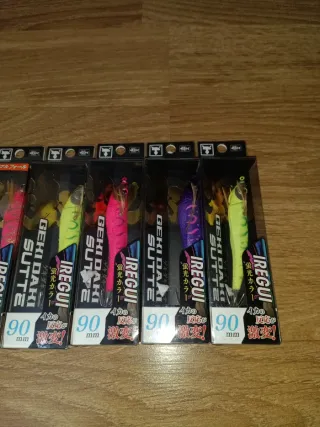 6 señuelos de pesca especial tecnica omorig