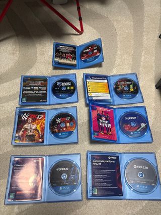 PACK de 6 juegos de diferentes estilos.