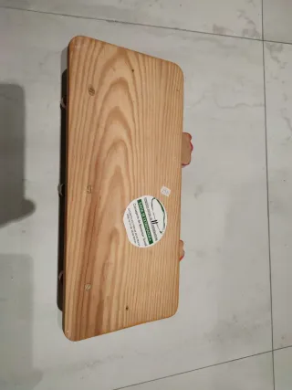 Percha infantil madera 40x18 cm