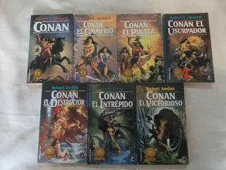 Novelas de Conan el Bárbaro