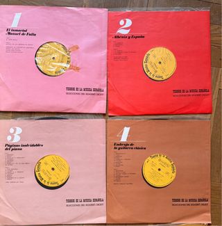 Caja 12 Discos Tesoros Música Española