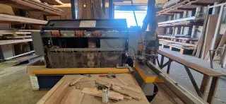 Espigadora de madera industrial