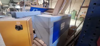 Espigadora de madera industrial