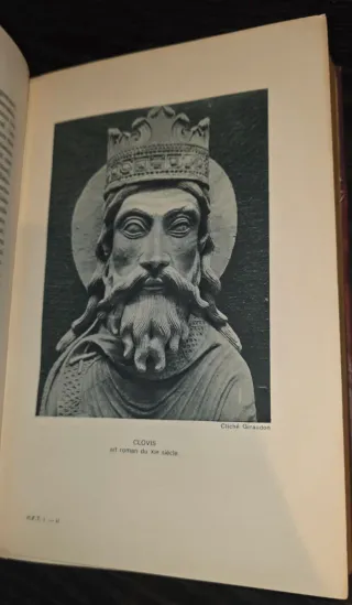 1933, Historia Francia -Libro antiguo encuadernado