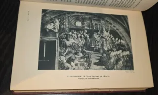 1933, Historia Francia -Libro antiguo encuadernado