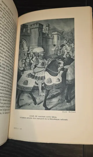 1933, Historia Francia -Libro antiguo encuadernado