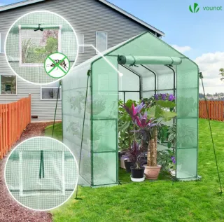 Invernadero Jardín 143x215x195 cm Vivero