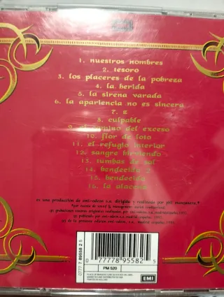 CD Héroes del Silencio - El Espíritu del Vino