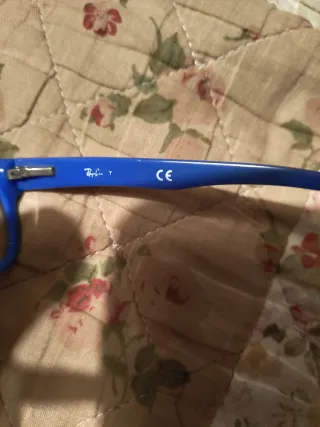 Gafas graduadas Ray-Ban negras y azules