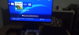 PS4 1TB + Monitor + 3 Juegos