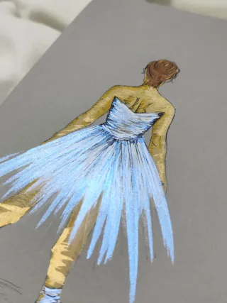 Lámina Bailarina A5