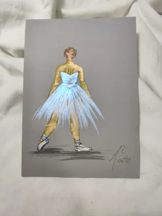 Lámina Bailarina A5