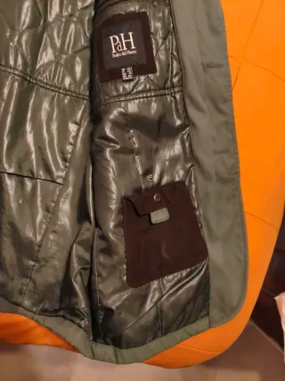 Chaqueta Pedro del Hierro impermeable verde