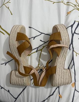 Sandalias Cuña Alpargata Talla 40