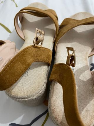 Sandalias Cuña Alpargata Talla 40