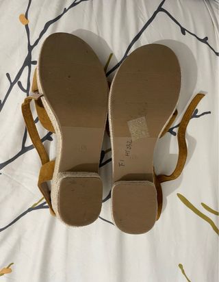 Sandalias Cuña Alpargata Talla 40