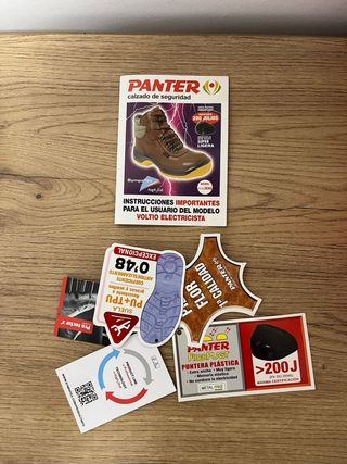 Botas de seguridad Panter Marrones