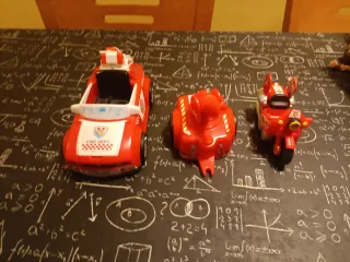 Pinypon Action Coche y Moto Bomberos