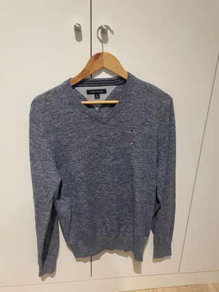 Jersey Tommy Hilfiger Azul Grisáceo Talla S