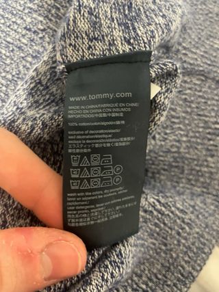 Jersey Tommy Hilfiger Azul Grisáceo Talla S