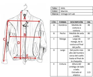 Chaqueta Cuero Vintage American Imprex Marrón